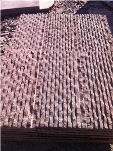 Red Granite/Porphyry, Pavers & Curbs,Gardens & Stone Border China Red Porphyry