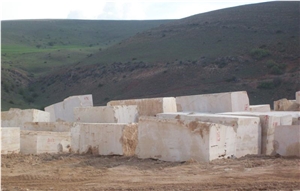 Kayseri Light Travertine , Light Blanco Travertine Blocks