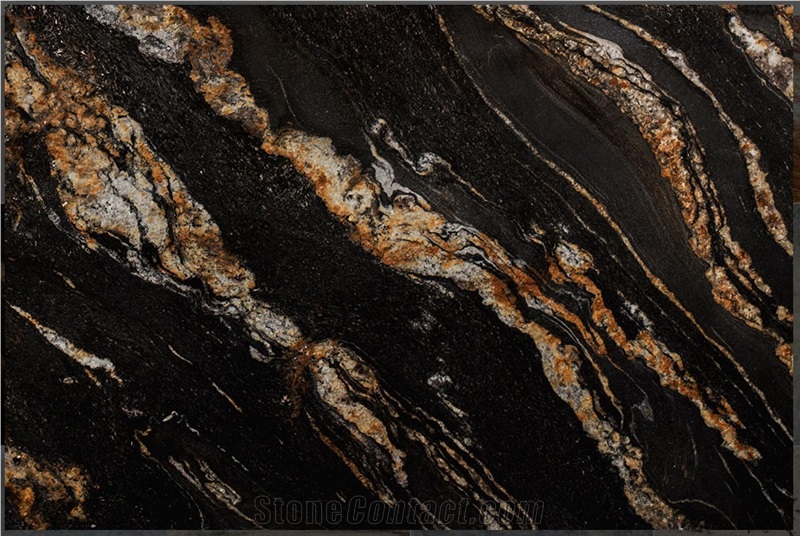 Black Fusion Granite Tiles & Slabs, Black Brazil Granite