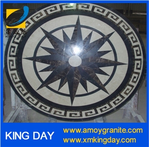 Marble Medallion,Marble Waterjet Pattern,Tiles Floor Patterns Waterjet,Custom Medallions,Waterjet Marble Pattern Cutting