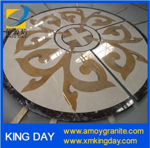 Marble Medallion,Marble Waterjet Pattern,Tiles Floor Patterns Waterjet,Custom Medallions,Waterjet Marble Pattern Cutting