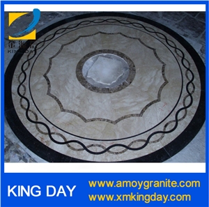 Marble Medallion,Marble Waterjet Pattern,Tiles Floor Patterns Waterjet,Custom Medallions,Waterjet Marble Pattern Cutting