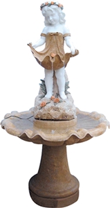 China Multicolor Marble Sculpture & Statue-Human