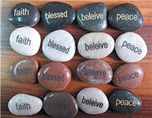 Engraved River Pebble Stone,Mixed Pebble Stone,River Stone,Polished Pebbles,Flat River Pebbles,Pebble Pattern