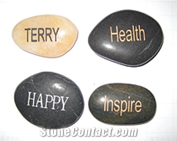 Engraved River Pebble Stone,Mixed Pebble Stone,River Stone,Polished Pebbles,Flat River Pebbles,Pebble Pattern