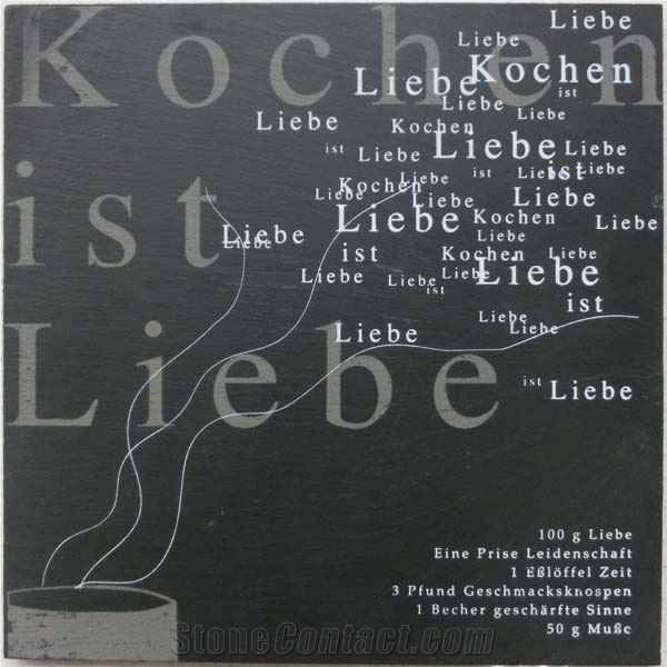 Natural and Durable Black Slate Plate,Trays,Dishes,Plates,Kitchen Hood,Kitchen Accessories, Dining Accessories