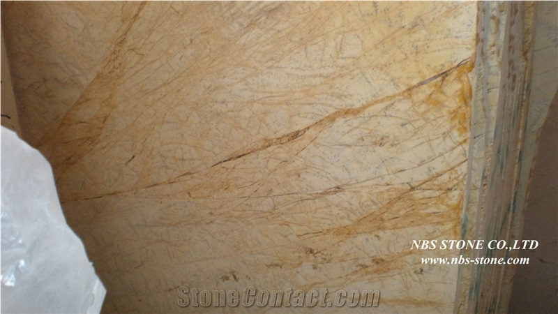 Amarillo Triana Marble Slabs & Tiles, Spain Yellow Marble