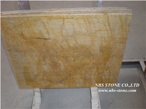 Amarillo Triana Marble Slabs & Tiles, Spain Yellow Marble