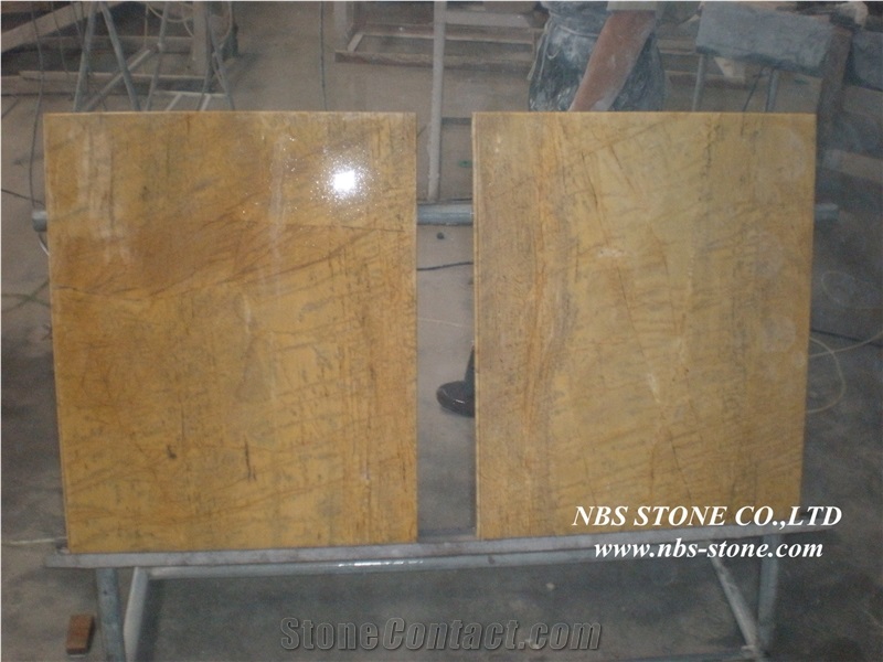 Amarillo Triana Marble Slabs & Tiles, Spain Yellow Marble