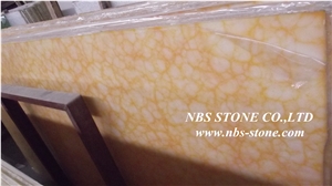 Artificial Beige Marble Big Slabs,Random Edge Polished Surface,China Beige Marble Artificial Stone