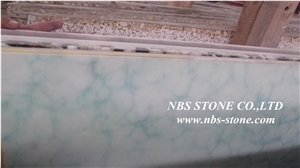 Artificial Beige Marble Big Slabs,Random Edge Polished Surface,China Beige Marble Artificial Stone