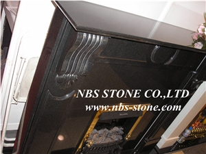 Black Fireplace Mantel,Modern Fireplace Mantel,Stone Fireplace Mantel,Pure Marble Carving Fireplace Mantels
