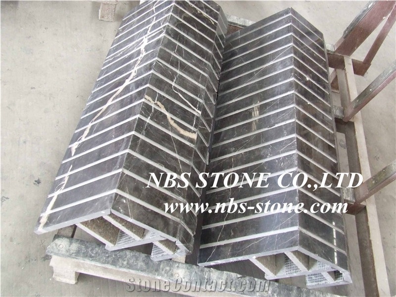 Black Marble Special Shape Line, Black Marble Molding & Border