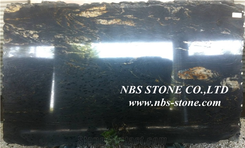 Black Titanium Granite Tiles & Slabs,Black Brazil Titanium Granite