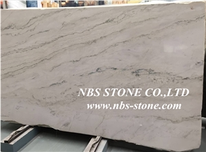 Calacata Quartzite Slab,White Quartzite for Floor Tile, Calacatta White Quartzite