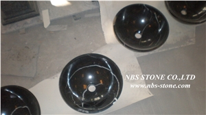 China Black Granite Sink (Bowl), Shanxi Black Granite Wash Bowls