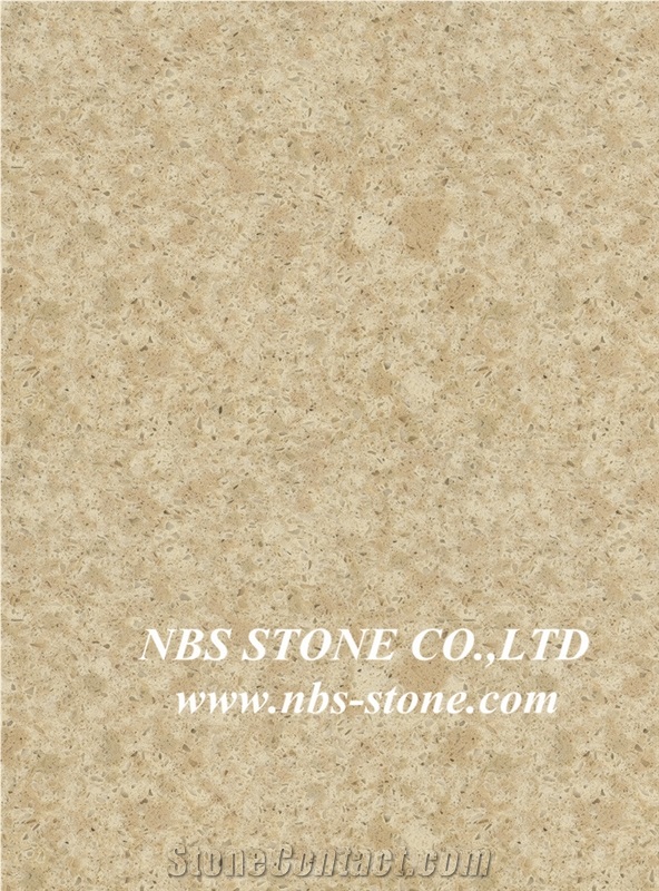 China Brown Quartz Stone Tiles
