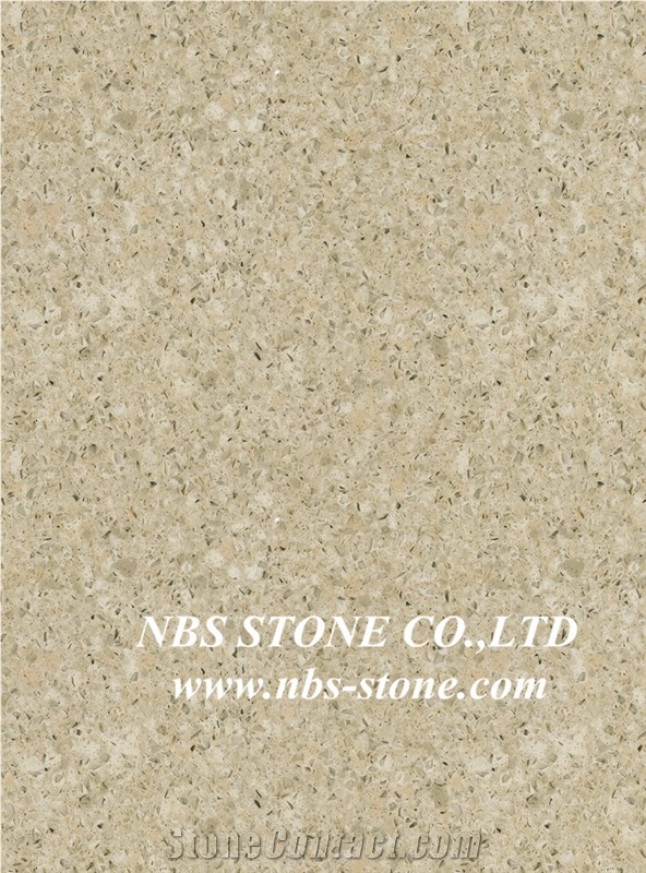 China Brown Quartz Stone Tiles