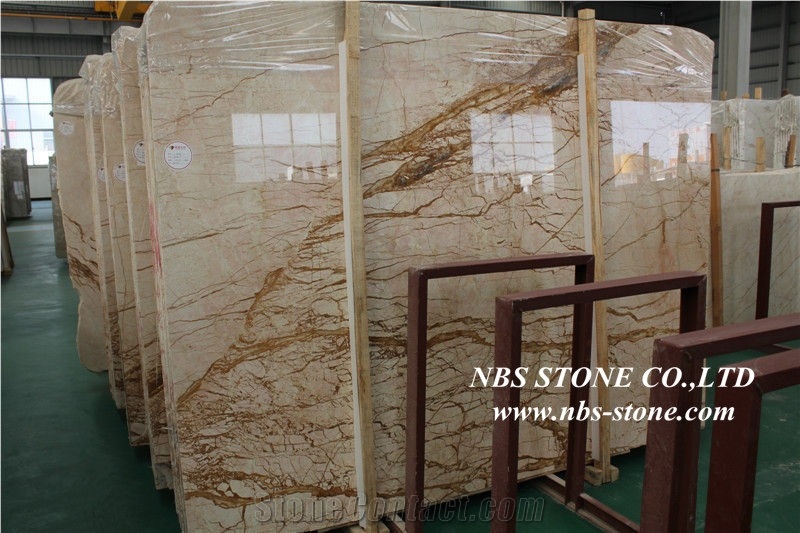 Crema Eva Marble Slabs & Tiles,Turkey Yellow Marble Wall Covering Tiles