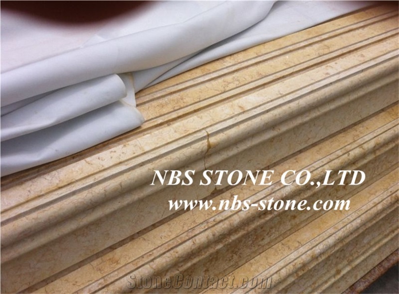 Giallo Atlantide Marble Window Frames & Doors, Yellow Egypt Marble Window Surround