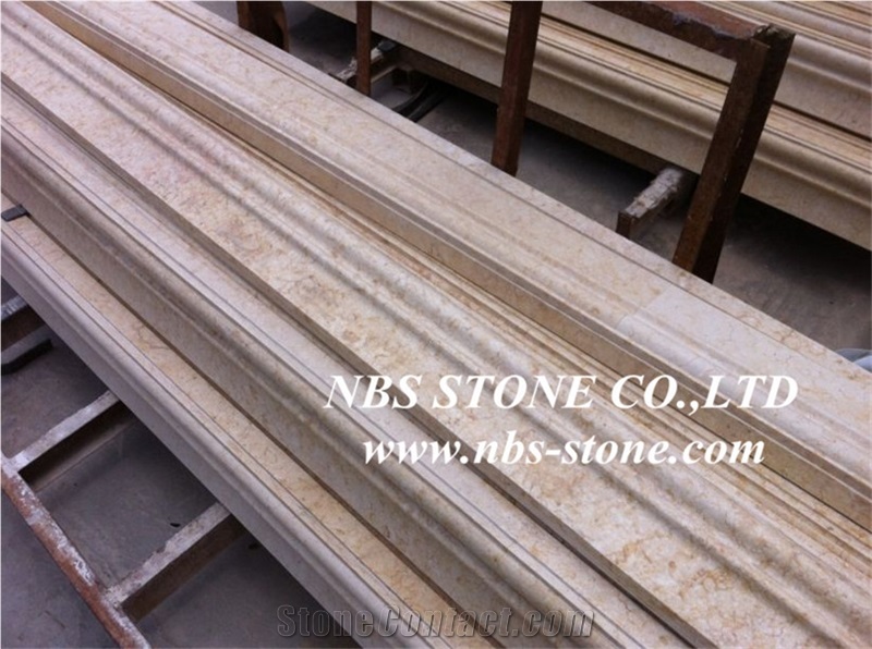Giallo Atlantide Marble Window Frames & Doors, Yellow Egypt Marble Window Surround