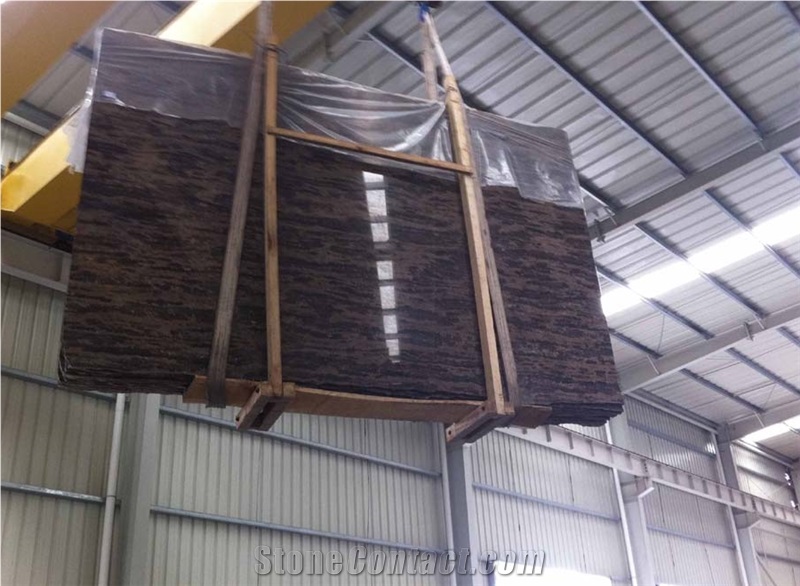 Golden Beach Marble Tiles & Slabs,Golden Beach Marble (Coffe Brown Color)