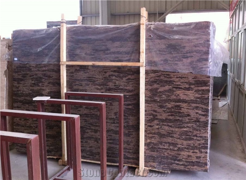 Golden Beach Marble Tiles & Slabs,Golden Beach Marble (Coffe Brown Color)