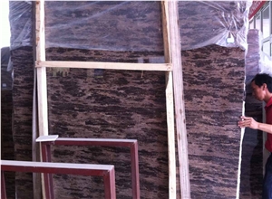 Golden Beach Marble Tiles & Slabs,Golden Beach Marble (Coffe Brown Color)
