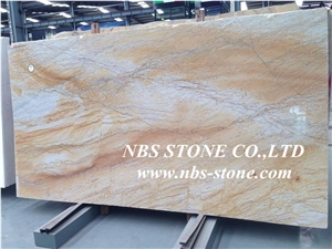 Golden Macauba Quartzite Yellow Slabs & Tiles,Brazil Yellow Quartzite Slabs