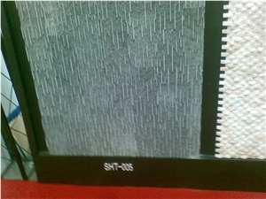 Green Water Falling Quartzite Cultured Wall Stone,Running Water Line Wall Cladding