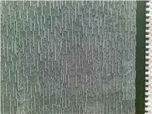 Green Water Falling Quartzite Cultured Wall Stone,Running Water Line Wall Cladding