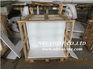 Nano Crystal Glass Stone,Polished China Super White Glass Marble