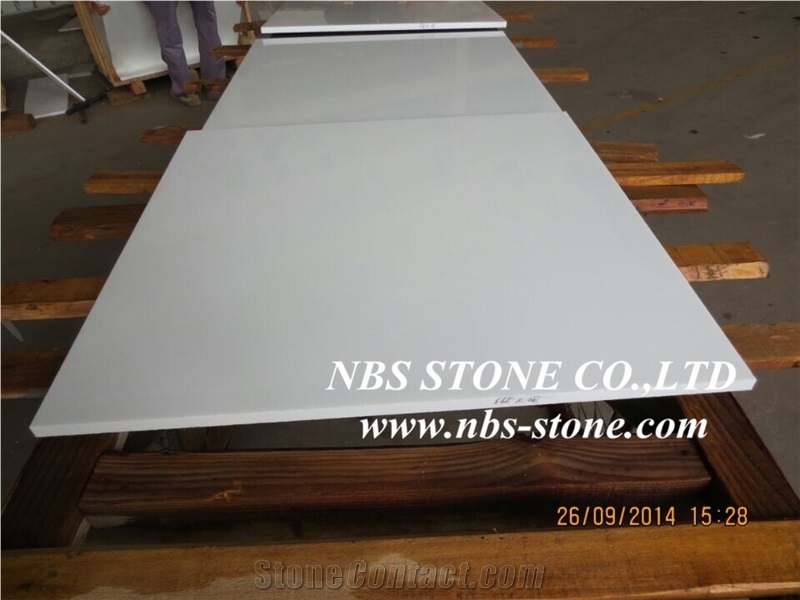 Nano Crystal Glass Stone,Polished China Super White Glass Marble