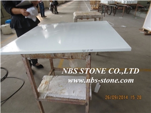 Nano Crystal Glass Stone,Polished China Super White Glass Marble