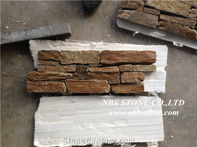 Nature Slate Cultured Stone for Wall Cladding
