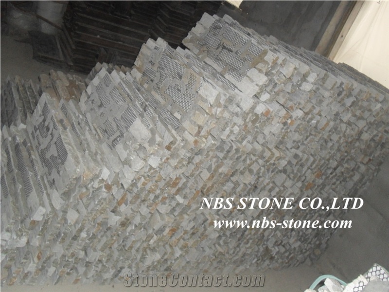 Nature Slate Cultured Stone for Wall Cladding