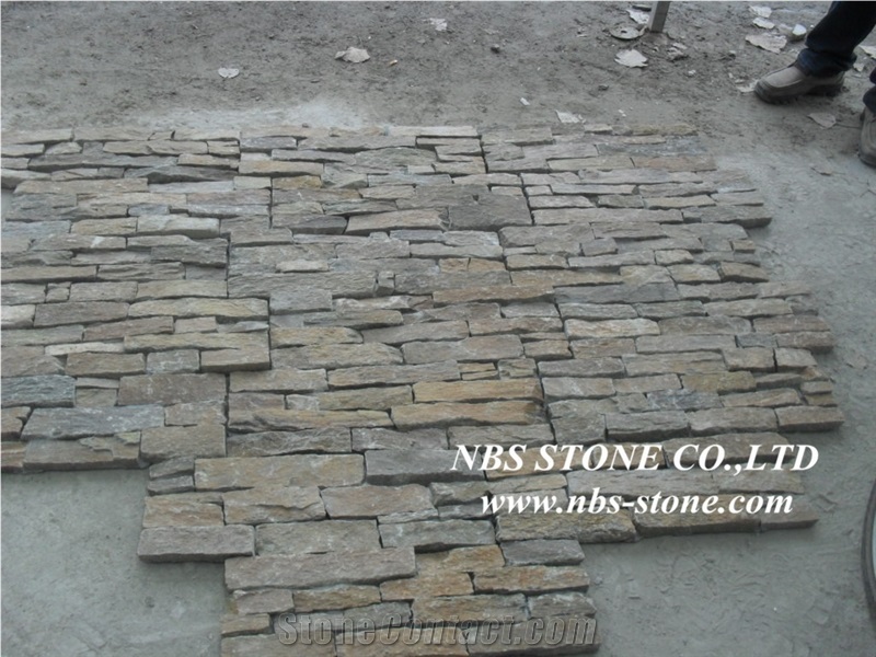 Nature Slate Cultured Stone for Wall Cladding