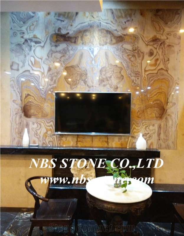 Picasso Onyx Slabs,Turkey Onyx Multicolor Slabs
