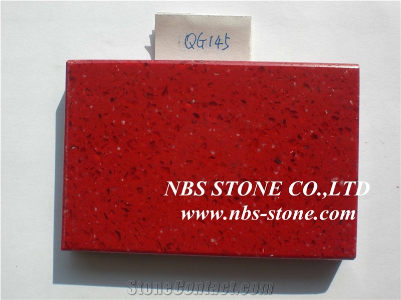 Red Crystalized Glass Stones,Polished China Super Red Glass Marble