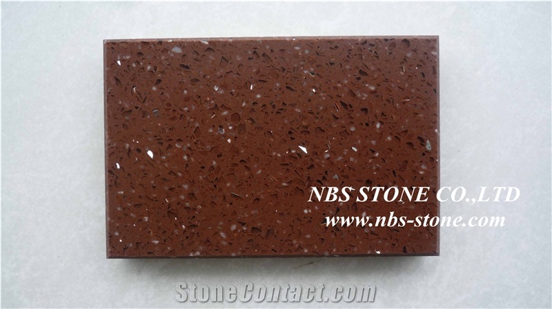 Red Crystalized Glass Stones,Polished China Super Red Glass Marble