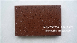 Red Crystalized Glass Stones,Polished China Super Red Glass Marble