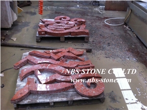 Red Polished Water-Jet Marble Inlay Floor Pattern for Lobby Red Polished Water-Jet Marble Inlay Floor Pattern for Lobby