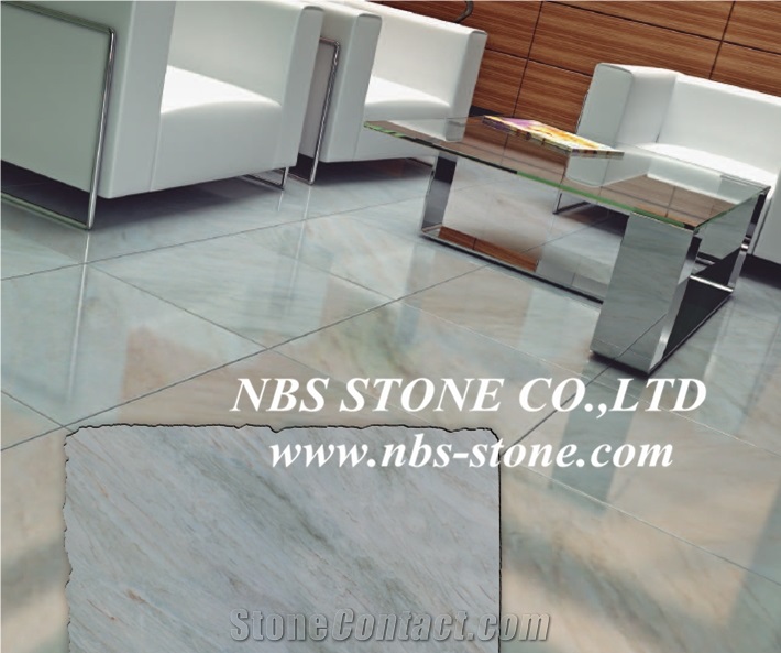 Sea Pearl White Quartzite Slabs & Tiles, Brazil White Quartzite Slabs & Tiles