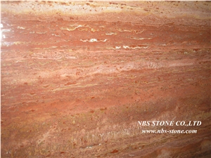 Turkey Red Travertine Slabs & Tiles,Travertine Stone Flooring