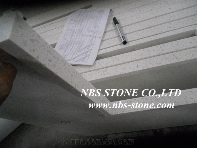 White Artificial Marble Tiles