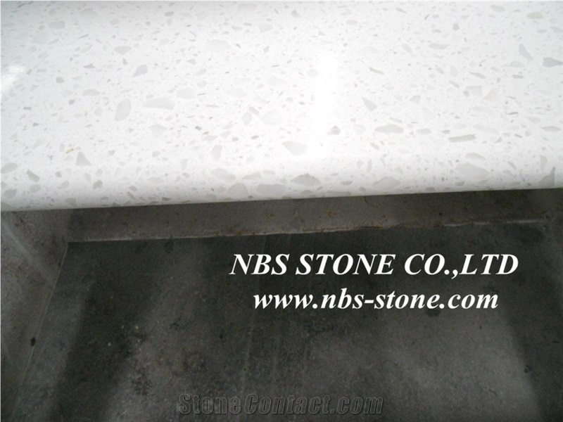 White Artificial Marble Tiles