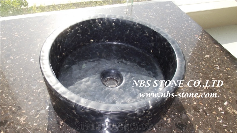 White Artificial Stone Sinks & Basins for Wash