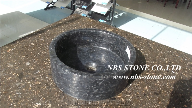 White Artificial Stone Sinks & Basins for Wash