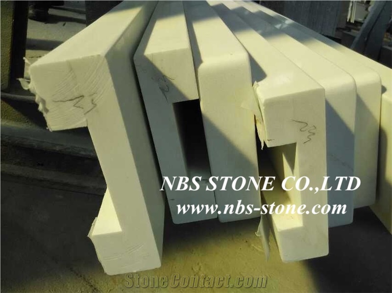 White Countertops Quartz Stone Kitchen Countertops