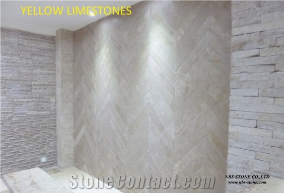 Yellow Limestones Slabs & Tiles